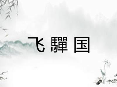 飞驒国