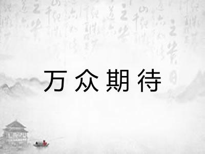 万众期待