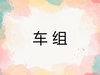 车组