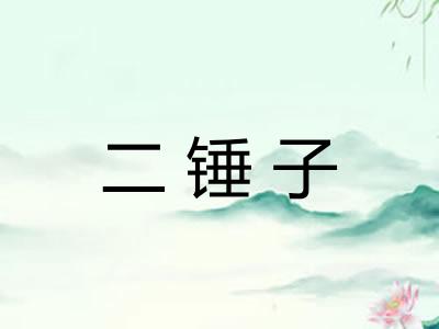 二锤子