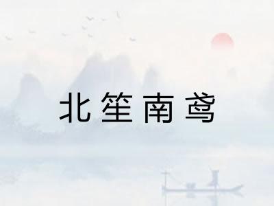 北笙南鸢