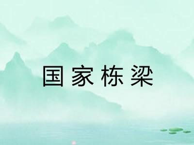 国家栋梁