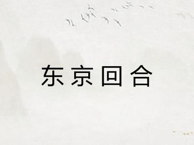 东京回合