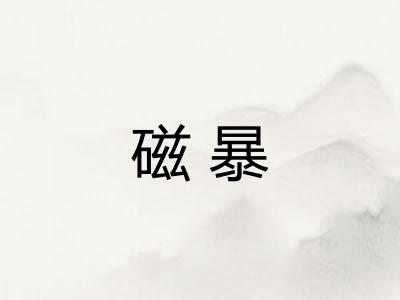 磁暴
