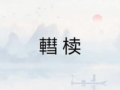轊椟