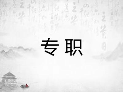 专职