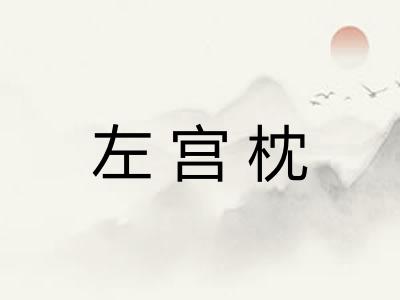 左宫枕