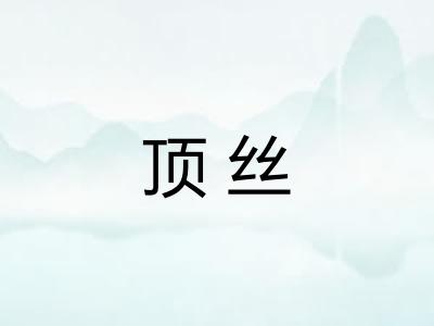 顶丝