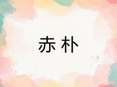 赤朴